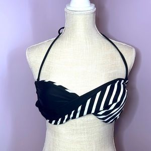 Roxy Swim Bandeau Twist Top